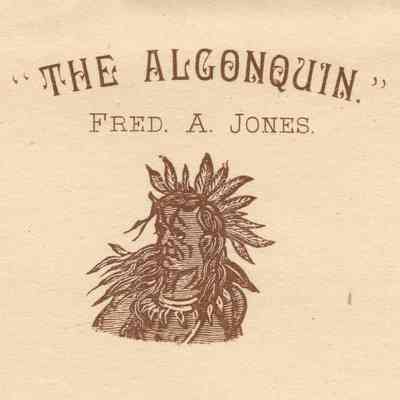 Algonquin Hotel | St. Andrews, New Brunswick | Logo and Invoice | 1889