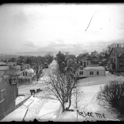 Lubec Glass Plate Negative 64