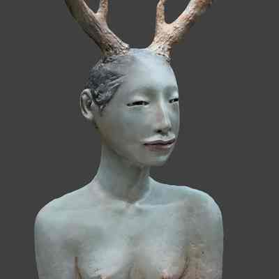 Elizabeth Ostrander | Antler Woman | Late 1990s.