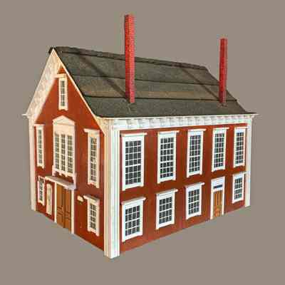 Model of Memorial Hall, Eastport, Maine | George McLean | Early 1990s
