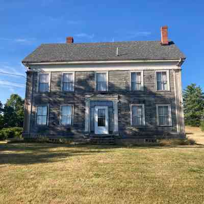 Mariner Wilder House | Route 86 and Milwaukee Road | Dennysville, Maine | 1849