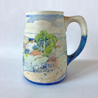 George Pearse Ennis Hand Painted Mug | Salmagundi Club, New York, New York | 1920