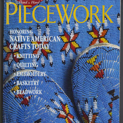 The Neptune Family: Passamaquoddy Basket Makers | Lizbeth Carr Carroll | Piecework [Magazine], Volume VI, Number 4, July / August 1988, pp. 28 - 33