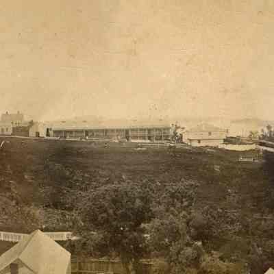 Fort Sullivan Panorama Photograph | Eastport, Maine, c.1870.