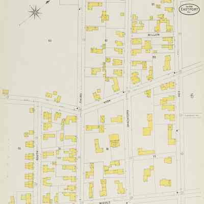 Eastport and Lubec, Maine Sanborn-Perris Map Co., Sept. 1898, Sheet 8