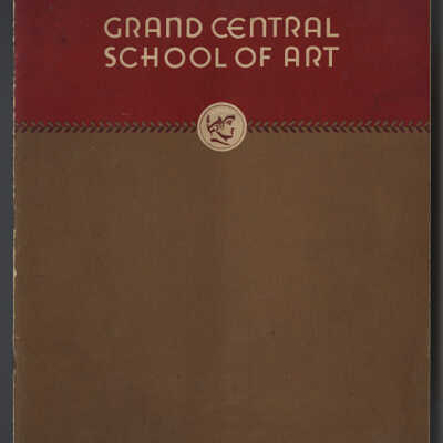Grand Central School of Art | Grand Central Terminal, New York City | School Catalogue | 1937 - 1938