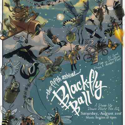 Blackfly Ball 2010 [Poster] | Beehive Design Collective