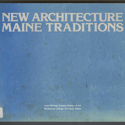 New Architecture: Maine Traditions
