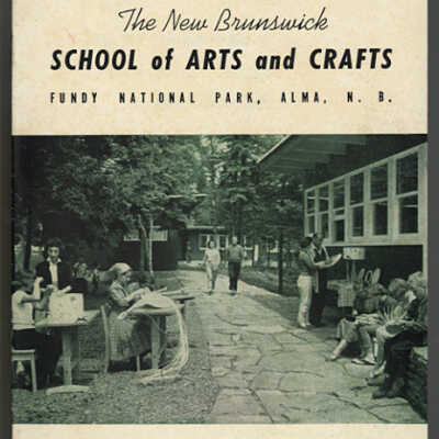 The New Brunswick School of Arts and Crafts, Fundy National Park, Alma, New Brunswick | School Catalogue | Summer Session 1960 - July 11 - August 26