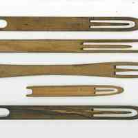 Lobster Bait Bag Knitting Needles | c.1900 | Machiasport, Maine