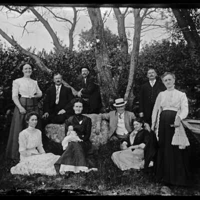 Lubec Glass Plate Negative 22