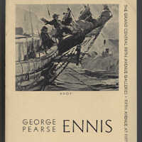 Memorial Exhibition: George Pearse Ennis | Exhibition Booklet | January 4 - 16, 1937 | Grand Central Fifth Avenue Galleries, New York City