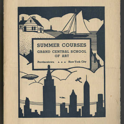 Summer Courses | Grand Central School of Art | Provincetown and New York City | School Catalogue | 1932