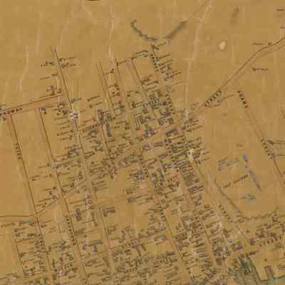 Detail #2 of Map of the Town of Eastport, Maine | E. M. Woodford, Philadelphia, 1855
