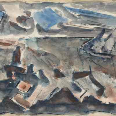 Headed Down East, Cape Split, Maine | John Marin | Watercolor | 1945
