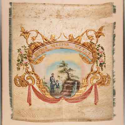 Temperance Banner | Cadets of Temperance | Eastport, Maine | 1849