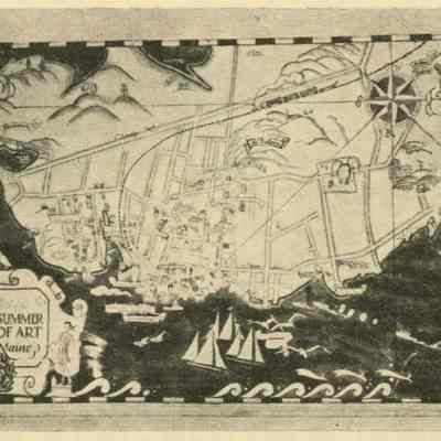 Map of Eastport, Maine | Kathleen Voute | 1929