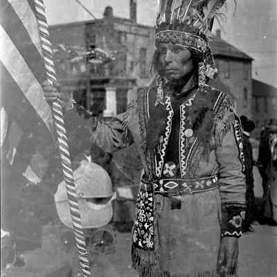 Passamaquoddy Band Member | Eastport, Maine | c.1920 | Photograph by Roscoe C. Emery
