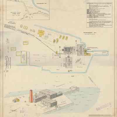 Plan of Seacoast Canning Company "Reduction Plant" (Woodworking and Fish Reduction Plant), Eastport, Maine | 1914