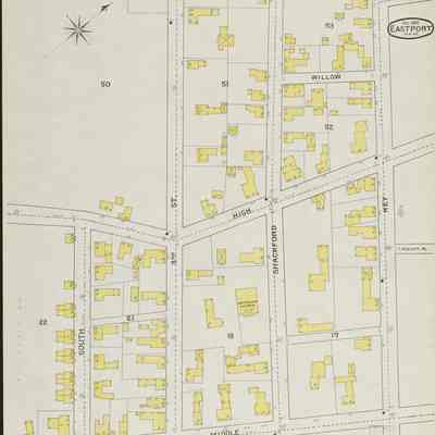 Eastport and Lubec, Maine Sanborn Perris Map Co., Dec. 1893 Sheet 2