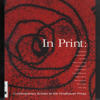 In Print: Contemporary Artist at the Vinalhaven Press | Aprile Gallant and David P. Becker