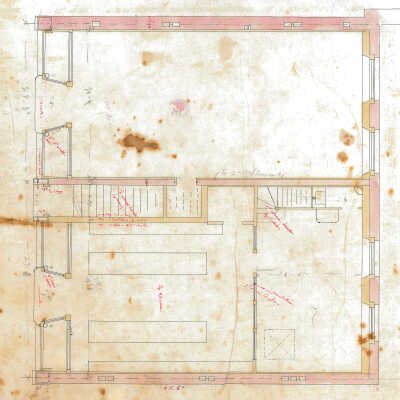 Beckett Block, Water Street, Eastport, Maine, 1887 | First Floor Plan | Henry N. Black, Architect