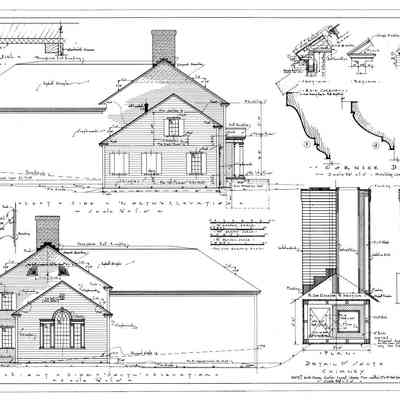 Passamaquoddy Bay Tidal Power Development | Temporary Buildings | Guest House | Q-E 20/4