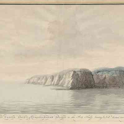 The north point of Grandmanan Island in the Bay Fundy bearing E.N.E. distant two Leagues | Des Barres, Joseph F. W. (Joseph Frederick Wallet), 1722-1824 | 1780