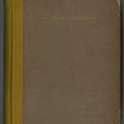 The Whistler Journal | E.R. and J. Pennell