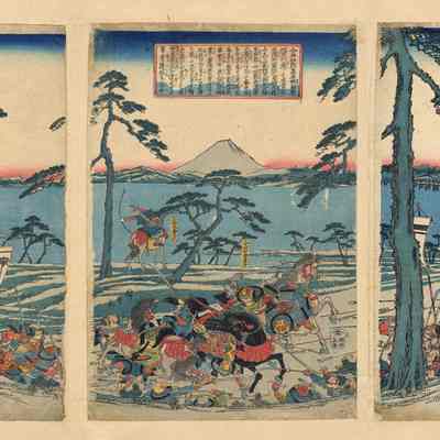 A Battle Scene | Hiroshige | c.1830