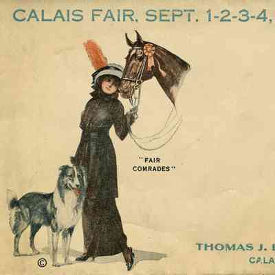Calais Fair | Calais, Maine | Envelope Cover | 1914