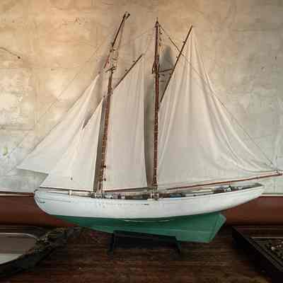 Model of W.R. Page | Fishing Schooner | Built in Eastport, Maine in 1867