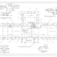 Passamaquoddy Bay Tidal Power Development | Temporary Buildings | Utilities Building | Pipe Space Below First Floor | Q-E 21/10