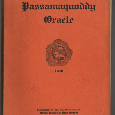 Yearbooks: Boynton High School / Shead High School | Eastport, Maine | Listing of Holdings