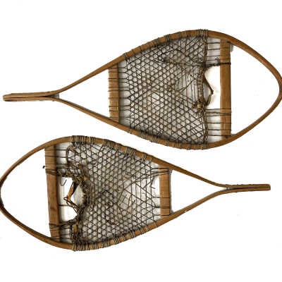 Wooden Snowshoes, c. 1810 | Capt. Samuel Watts | Roque Bluffs, Maine