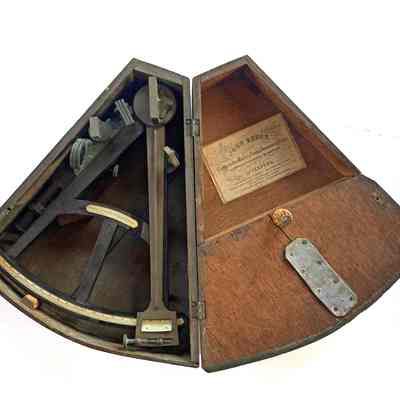 Sextant | From Sea Chest of Capt. William Grant | Eastport, Maine | Late 18th Century