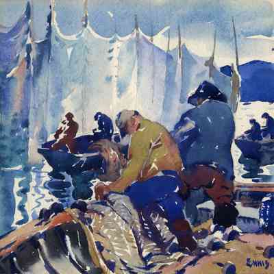 George Pearse Ennis | Watercolor | 1934