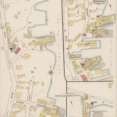 Eastport and Lubec, Maine Sanborn Map Co., Dec, 1921, Sheet 2