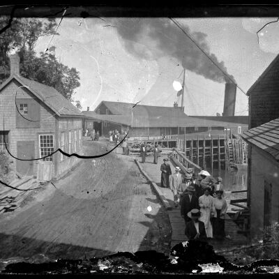 Lubec Glass Plate Negative 40