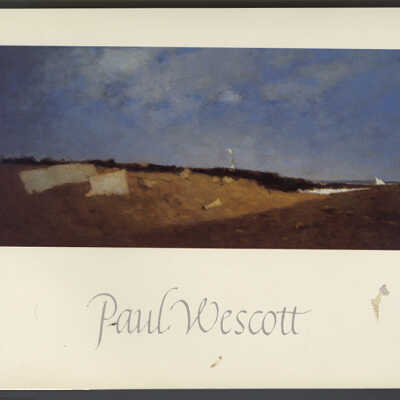 Paul Wescott: Landscape and Marine Painter | Exhibition Catalogue | Essay by Stark Whiteley | 1989