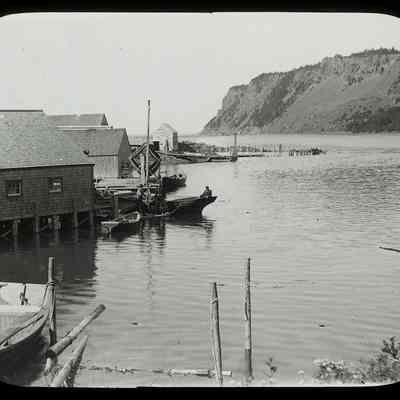 Dark Harbour, Grand Manan | Glass Magic Lantern Slide | R. Clinton Fuller | 1899