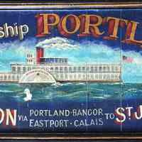The Steamship Portland | Sign