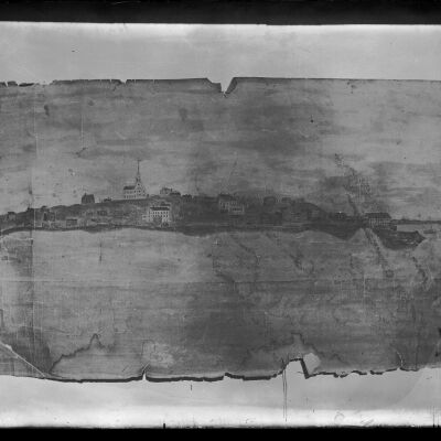Lubec Glass Plate Negative 24