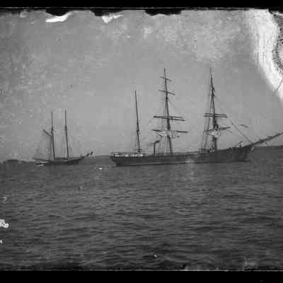 Sailing Vessels off Eastport, Maine Waterfront, c.1900 | Furman 14