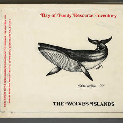 Bay of Fundy Resource Inventory: The Wolves Islands