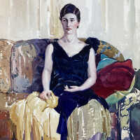 George Pearse Ennis (1884-1936) | Portrait of Gladys Atwood |