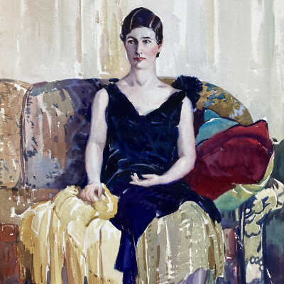 Portrait of Gladys Atwood | George Pearse Ennis