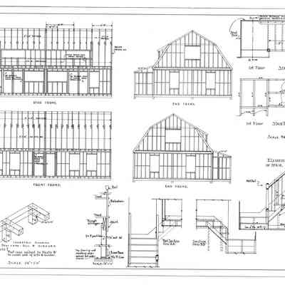 Passamaquoddy Bay Tidal Power Development | Temporary Buildings | Type D-D | Q-A 20/16