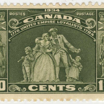 Canada Postage Stamp | 10 Cents | 1934 | United Empire Loyalists, 1776 - 1784