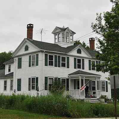 David W. Campbell House | Main Street, Cherryfield, Maine | Cherryfield Historic District